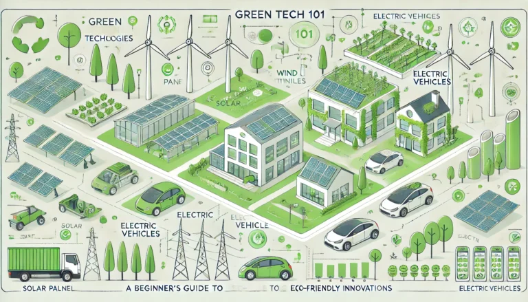 Green Tech 101: A Beginner’s Guide to Eco-Friendly Innovations